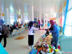 Sepi Pembeli, PKL Nekat Jualan Lagi di Dermaga Pelabuhan SDF Tarakan