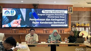 Penerimaan Pajak Kendaraan Bermotor di Jatim Ditargetkan Rp 4,5 Triliun