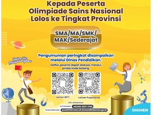 Link Pengumuman OSN SMA/SMK Sederajat 2025, Ini Daftar yang Lolos ke Provinsi Link Pengumuman OSN SMA/SMK Sederajat 2025, Ini Daftar yang Lolos ke Provinsi
