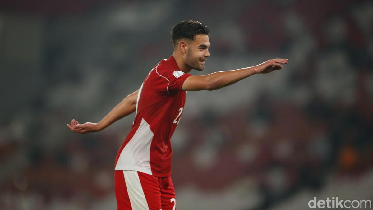 Jens Raven bikin 6 gol saat Indonesia menggilas Brunei 8-0 di Piala AFF U-23 2025. (Foto: Rifkianto Nugroho/detikcom)