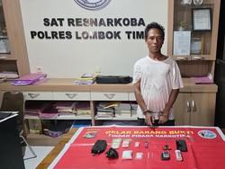 Edarkan Sabu Rp 70 Juta, Pria Lombok Timur Ditangkap!
