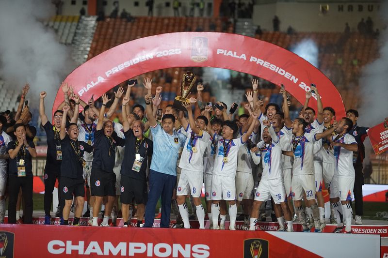 Port FC juara Piala Presiden 2025.