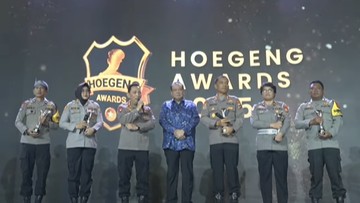 Daftar 5 Polisi Teladan Peraih Hoegeng Awards 2025