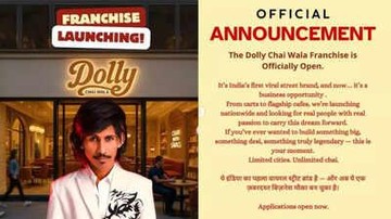 Dolly Chaiwala, Penjual Teh Viral yang Kini Sukses Buka Cabang