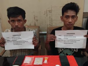 Dua Pengedar Sabu Diduga Jaringan Napi Lapas Jambi Ditangkap Dua Pengedar Sabu Diduga Jaringan Napi Lapas Jambi Ditangkap