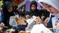 Festival Batik Tangerang, Ajang Seru Pelajar Belajar Membatik