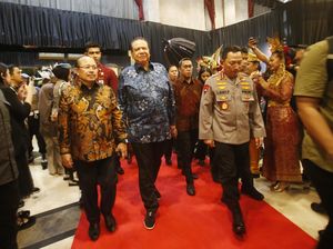 Ketua DPD, Ketua KY, Ketua KPK hingga Kepala PPATK Hadiri Hoegeng Awards 2025