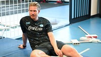 De Bruyne sudah berusia 34 tahun. Namun, kemampuannya diyakini masih oke. (Foto: SSC NAPOLI via Getty Images/SSC NAPOLI)