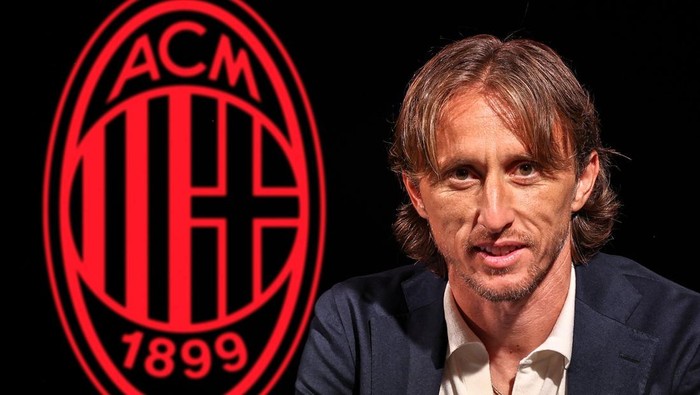 Luka Modric, AC Milan Luka Modric berseragam AC Milan
