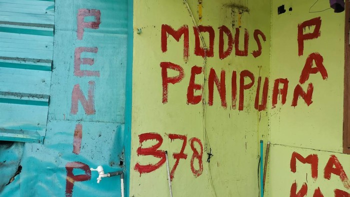 Penampakan kontrakan fiktif di Bekasi yang dijual di Facebook. Saat ini terdapat 62 korban yang uangnya tak kembali.