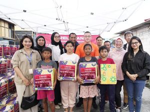 Relawan Sahabat Mas Pram & BUMD DKI Bantu Warga Penjaringan Kapuk Muara