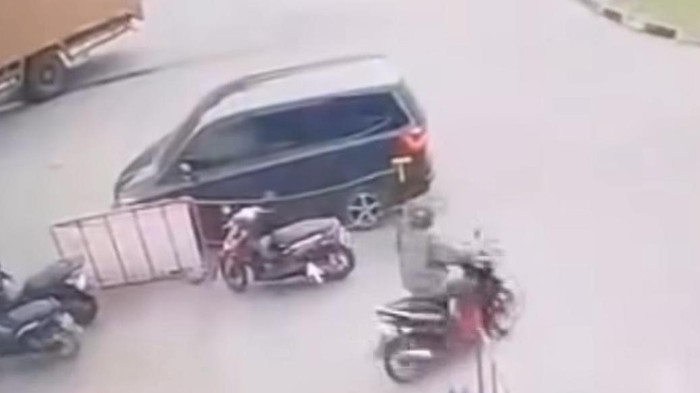 Tangkapan layar trend pencurian motor di SPBU di Jakarta Utara (dok. Istimewa)