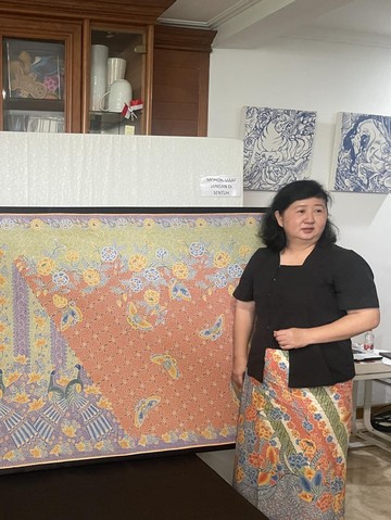 Batik Oey Seo Tjeon Gelar Pameran 100 Tahun Berkarya, Ada Kain Motif BTS