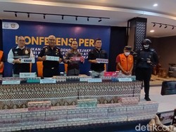 Bea Cukai Pasuruan Gagalkan Pengiriman 1,4 Juta Batang Rokok Ilegal