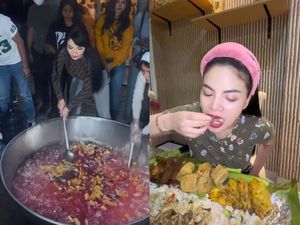 Hebohnya Dinar Candy Saat Mukbang Liwet dan Bikin Es Buah Jumbo Hebohnya Dinar Candy Saat Mukbang Liwet dan Bikin Es Buah Jumbo