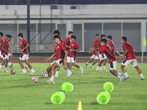 Timnas Indonesia U-23 Genjot Latihan Jelang Laga Kontra Filipina