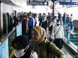 Sempat Padat, Stasiun MRT Lebak Bulus Kini Kembali Normal