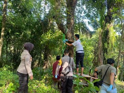 Pria Ditemukan Tewas Tergantung di Pohon Mangga Lombok Utara