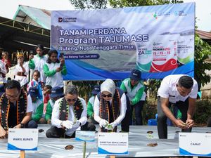 Pupuk Indonesia Beri Bibit Sayuran ke Warga Ruteng NTT Pupuk Indonesia Beri Bibit Sayuran ke Warga Ruteng NTT