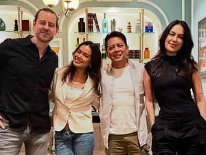 Sophia Latjuba Reuni Sama 2 Mantan Pacar, Ariel dan Bogdan Vlase Sophia Latjuba Reuni Sama 2 Mantan Pacar, Ariel dan Bogdan Vlase