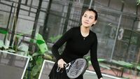 7 Foto Aaliyah Massaid Olahraga Padel Usai 1 Bulan Lahiran, Bak Kembali Gadis