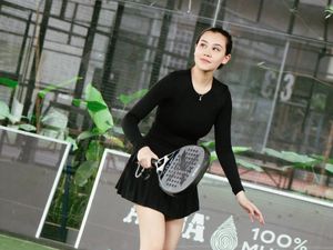 7 Foto Aaliyah Massaid Olahraga Padel Usai 1 Bulan Lahiran, Bak Kembali Gadis