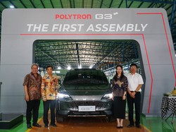 Mobil Listrik Polytron Mulai Dirakit di Purwakarta, Kapasitas 30 Ribu Per Tahun