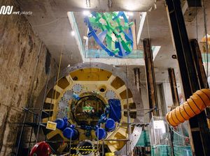 MRT Jakarta Pakai Bor Canggih Bangun Terowongan Fase 2A Harmoni-Mangga Besar