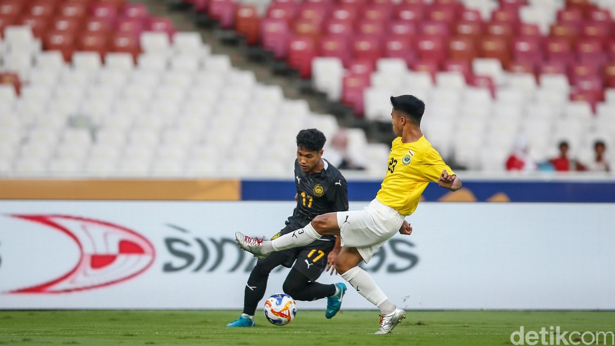 Piala AFF U-23 2025: Brunei vs Malaysia (Foto: Rifkianto Nugroho/detikcom)