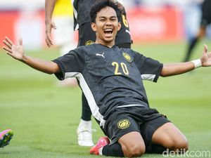 Potret Malaysia Libas Brunei 7-1 di Piala AFF U-23 2025