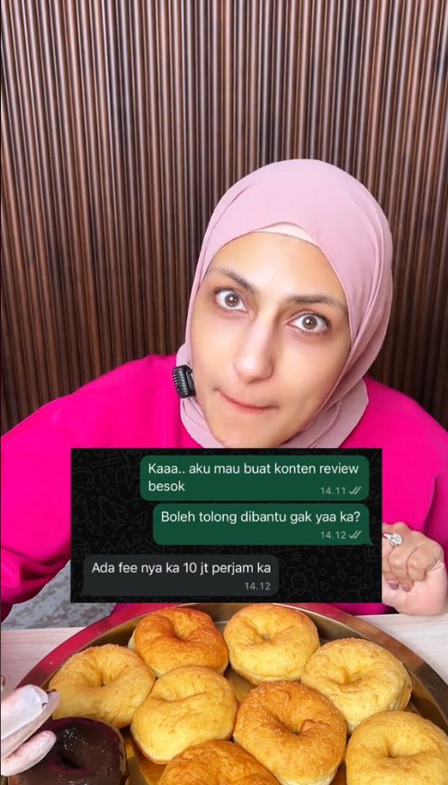 Niat Bantu Review Donat Pinkan Mambo, Kreator Ini Diminta Bayar Rp 10 Juta