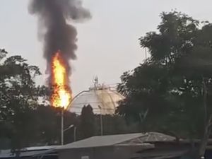 Polisi Pastikan Api di Terminal LPG Cilegon dari Flaring: Bukan Kebakaran