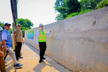 Atasi Banjir Paku Jaya, Pemkot Tangsel Bangun Long Storage 300 Meter