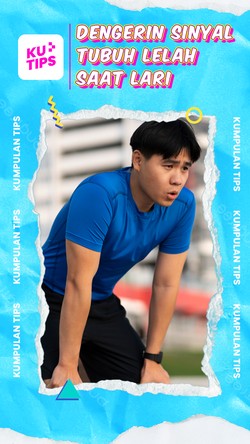 Video KuTips: Sinyal Tubuh Kelelahan Pas Lari, Segera Lakukan Ini detikers!