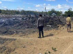 Tegas! Polda Riau Tangkap Pemilik Kebun yang Bakar Lahan di Kuansing