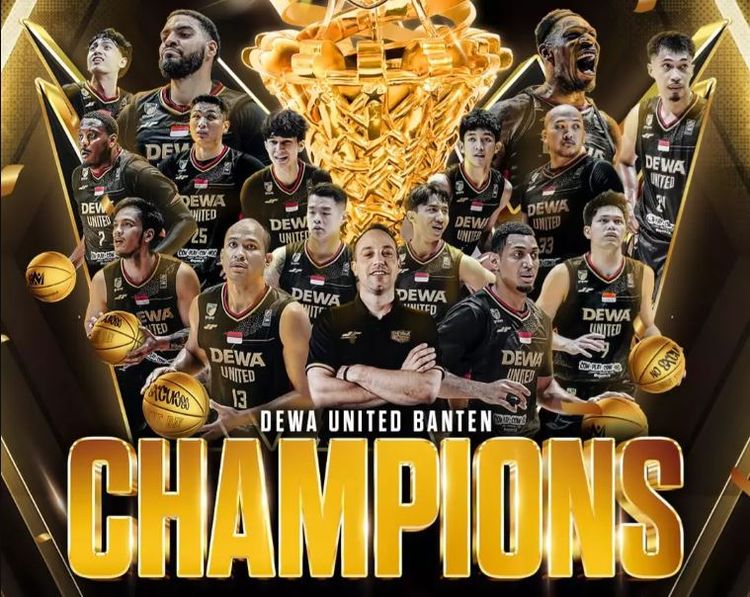 Puncak IBL 2025: Dewa United Juara, Pelita Jaya Terhenti