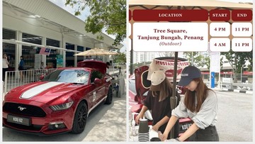 Bye Kerja Kantoran! Kakak Adik Jualan Kopi Keliling Pakai Mobil Mustang