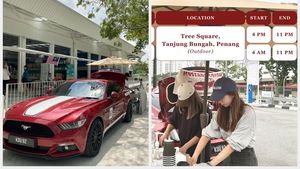 Bye Kerja Kantoran! Kakak Adik Jualan Kopi Keliling Pakai Mobil Mustang