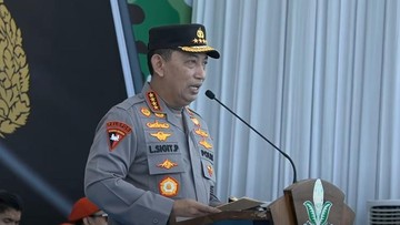 Kapolri Hadiri Apel Akbar Kokam Pemuda Muhammadiyah di Yogyakarta