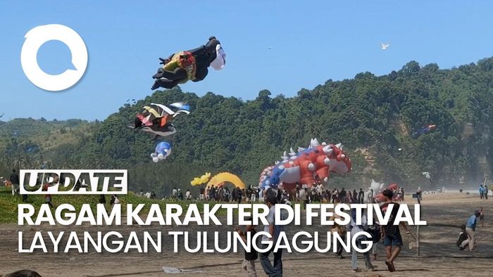 Video: Meriahnya Festival Layang-layang di Pantai Dlodo Tulungagung