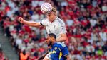 Aksi di Laga MU Vs Leeds yang Berakhir Imbang