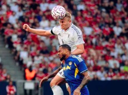 Salah satu momen saat duel pemain MU dengan pemain Leeds United. (Foto: dok. Manchester United)
