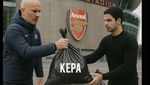 Meme Arteta Doyan Tampung Pemain Buangan dari Chelsea