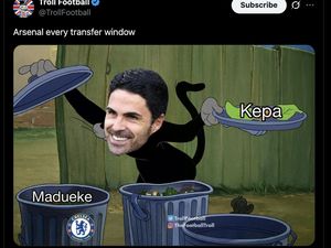 Meme Arteta Doyan Tampung Pemain Buangan dari Chelsea Meme Arteta Doyan Tampung Pemain Buangan dari Chelsea