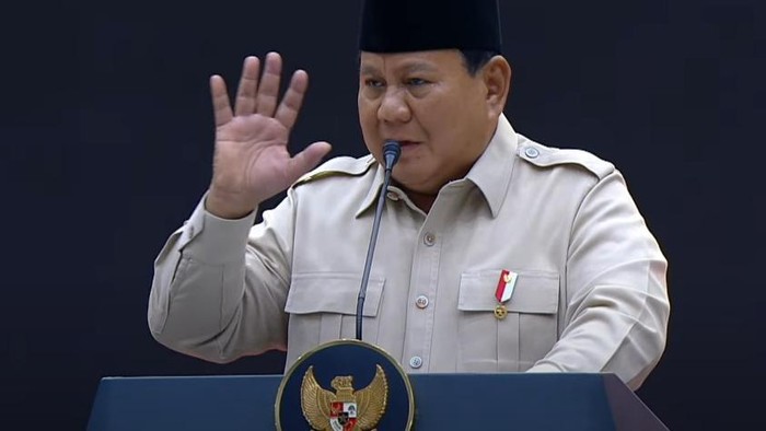 Presiden Prabowo Subianto (dok. YouTube PSI)
