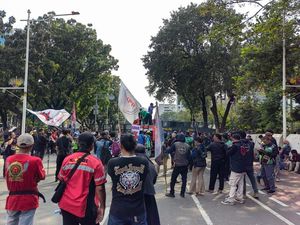 Demo Driver Ojol di Jakarta Diklaim 50.000 Orang, Ternyata Cuma Segini Demo Driver Ojol di Jakarta Diklaim 50.000 Orang, Ternyata Cuma Segini
