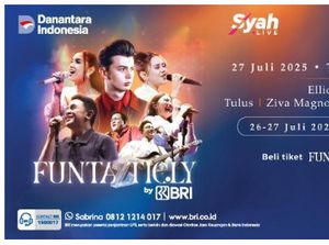 Beli Tiket Konser Funtaztic.ly di BRImo Dapat Promo Menarik, Ini Caranya!