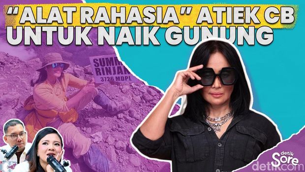 62 tahun, Atiek CB Masih Aktif Naik Gunung