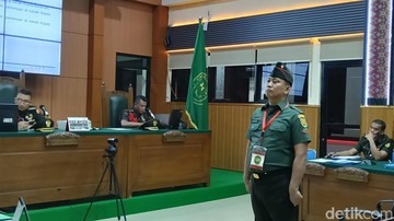 Kopda Bazar Penembak 3 Polisi di Lampung Dituntut Hukuman Mati