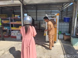 Unik, Kopdes Merah Putih di Playen Gunungkidul Buka Pom Minyak Goreng